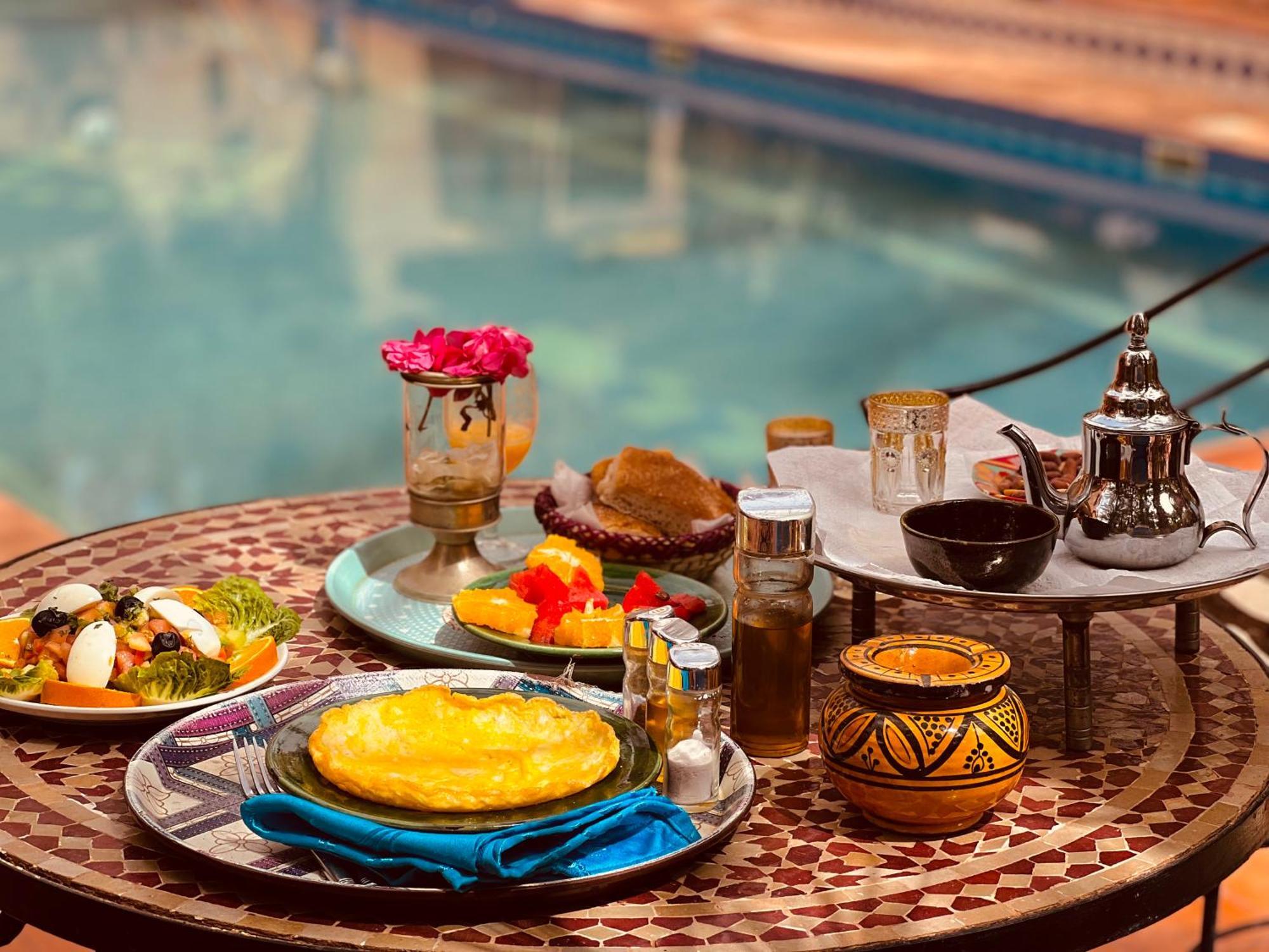 Riad Le Petit Jardin Загора Екстер'єр фото